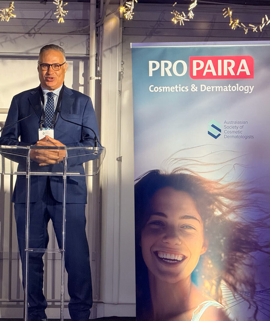 Baz Hamo - CEO Propaira Welcome address - Australasian Society of Cosmetic Dermatologists (ASCD) Symposium 2025