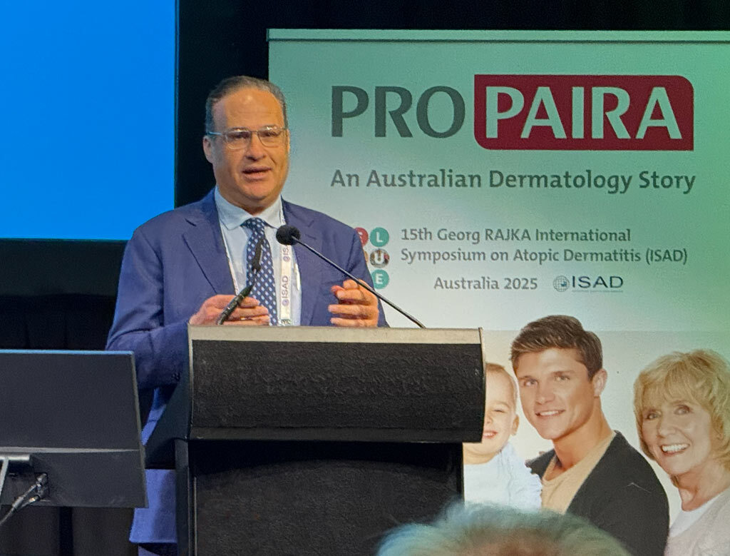 Baz Hamo - CEO Propaira Welcome address - International Symposium of Atopic Dermatitis Oct 2025