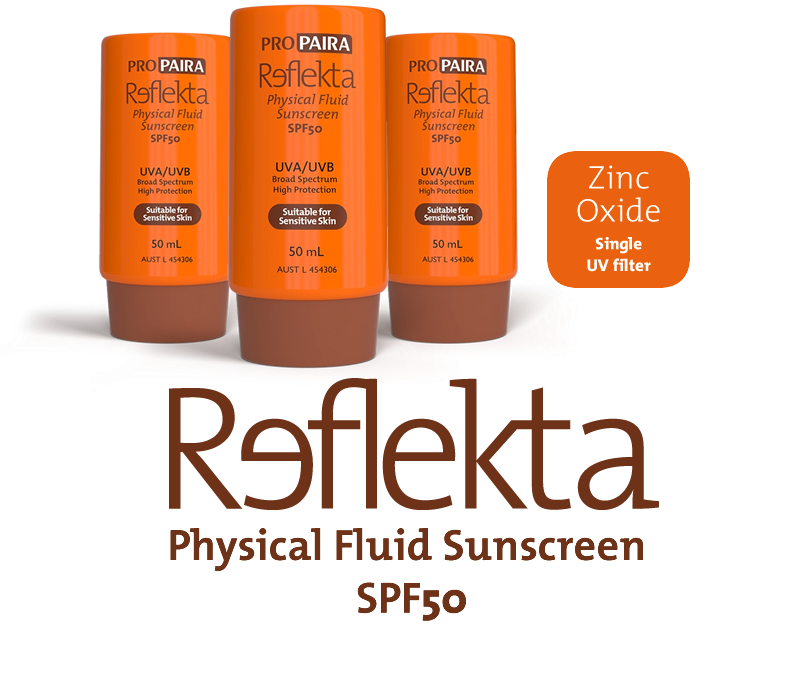 Reflekta Physical Fluid Sunscreen SPF50