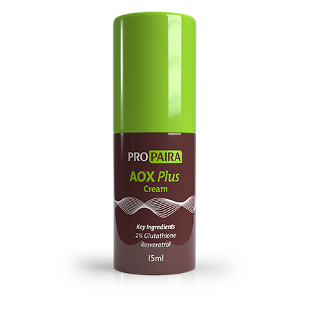 AOX (Anti-oxidant Cream) 15ml with Glutathione & Resveratrol for glowing skin