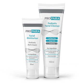 Facial Moisturiser Prebiotic Rich Cream 50ml & Prebiotic Facial Cleanser 100ml