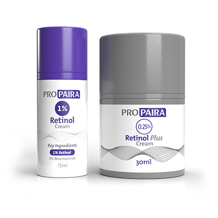 Retinol 1% Cream 15ml (Extra Strength) & Retinol Plus Cream 30ml (Entry Level)