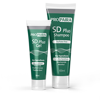 Seborrheic Dermatitis & Dandruff - SD Plus Shampoo 100ml & SD Plus Gel 30ml