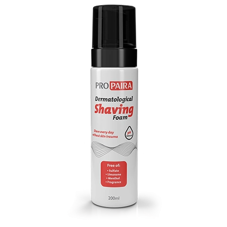 Dermatological Shaving Foam 200ml - Shave without skin trauma