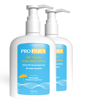 Propaira Dry Touch Sunscreen SPF50+ ( 500 ml ) x2 Propaira Dry Touch Sunscreen SPF50+ ( 500 ml ) x2